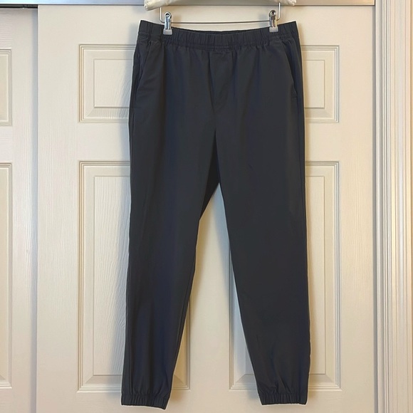 Banana Republic Drawstring Jogger Pants Men’s M Gray - Picture 2 of 9